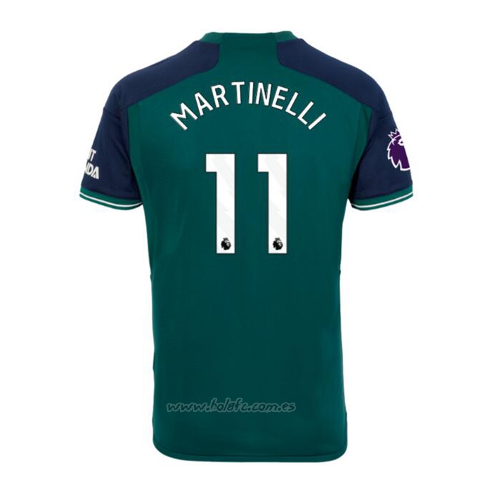 Camiseta Arsenal Jugador Martinelli Tercera 2023-2024